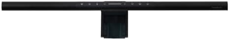 BenQ ScreenBar Pro LED Monitor Light Bar (Black) - Ultrawide Lighting, Motion Sensor, Adjustable Brightness/Color Temperature, Eye-Care USB-C Monitor lamp, No Glare, Curved Monitors, Monitor accessory