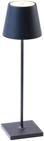Zafferano, Poldina Pro, Rechargeable Cordless Lamp, Steel Blue