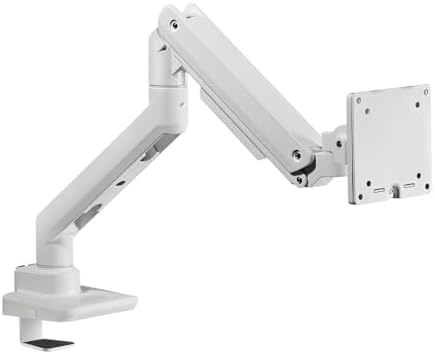 Desky Heavy Duty Ultrawide Monitor Arm White