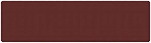 NewLife by GelPro Decorative Foam Floor Mat, 30" x 108", Grasscloth Crimson