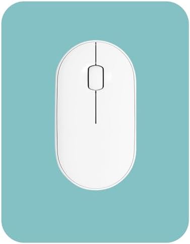 Small Mouse Pad 6 x 8 Inch, Horizontal and Vertical Flexible use. Great for Traveling, Wireless laptops, Keyboard Trays, Offices, etc. (Dark Green)