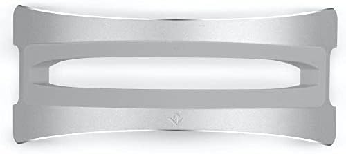 Twelve South BookArc for MacBook, Compact Vertical Desktop Stand, Silver