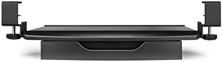 Mobotron Clamping Under-Desk Keyboard Tray with Drawer