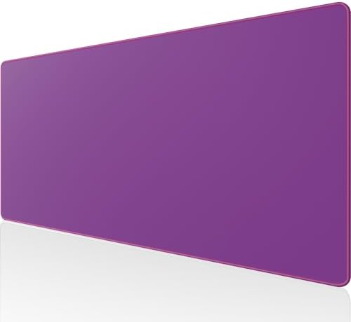 KTRIO Large Gaming Mouse Pad, Desk Mat, 31.5 x 15.7 in, Violet Purple, XXL