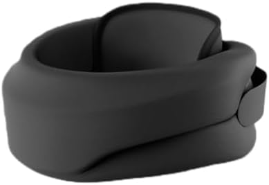 Heated Neck Brace Cervical Collar - Neck Support Brace with Heating Pad, Soft Foam Wraps Keep Vertebrae Stable and Aligned for Relief of Cervical Spine Pressure for Women & Men Black (M Size)