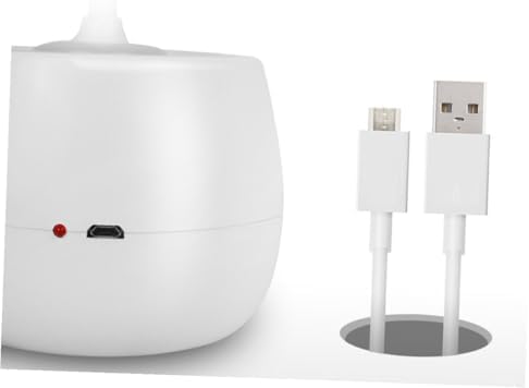 NOLITOY Rechargeable Dimmable LED Desk Lamp with USB Charging Port