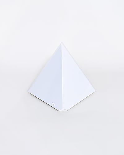 Northern Light Technologies Luxor - 10000 Lux Light Therapy Lamp - Full Spectrum Pyramid LED Lightbox Therapy Light for Natural Mood and Energy Enhancement, Sunlight Desk Lamp, White