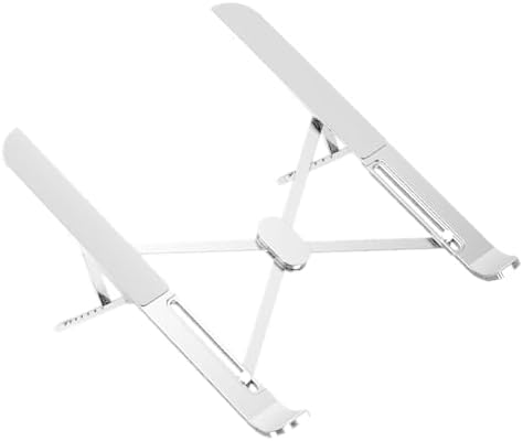 Space Saving Foldable Computer Stand with Enhances Ventilation for 17.3Inch Laptops and Tablets Foldable Laptop Stand