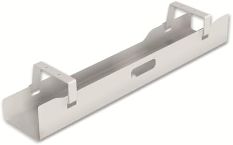 PureMounts® Cable Holder for Desk, Under-Mount Cable Management, White