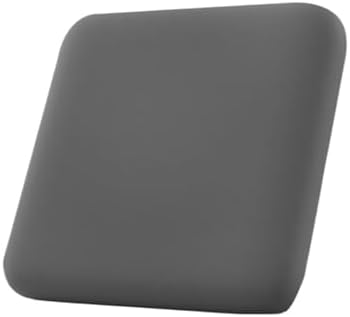 Seat Cushion Soft Office Bounce Chair Pads Rebound Breathable Comfortable Pad for Long Sitting(Black,35x35x3cm)