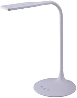 PureOptics LED VLED1819-BD Battery LED Desk Lamp, Dimmable with Adjustable Color Temperature, 4 Hour Battery Life, Rechargeable, Eco Friendly, White