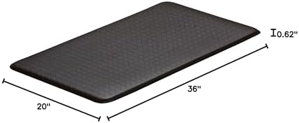 Imprint Cumulus9 Nantucket Kitchen Mat 20 in. x 36 in. x 5/8 in Espresso