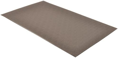 NoTrax 415 Pebble Step Sof-Tred Safety/Anti-Fatigue Mat with Dyna-Shield PVC Sponge, for Dry Areas, 3' Width x 60' Length x 3/8" Thickness, Black