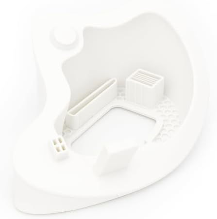 Ergonomic Base/Stand Adjustment, Base Riser Compatible with Logitech Ergo M575 (White and Black) (White)