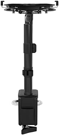 CTA Digital Laptop Desk Mount – Articulating Desk Mount Clamp for Laptops with Built-in Cooling Fan (LT-DMCGCF)