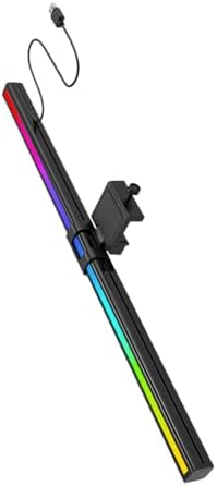Anti Glare Computer Screen Lamp with Dimmable Brightness and Color Temperature for Gaming and Reading Touch Control Lamp