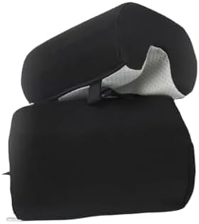 Armrest Cushion for Office Chairs - Soft Elbow Support Pad with Non-Slip Bottom, Fits Most Chairs 2-Piece (Black)