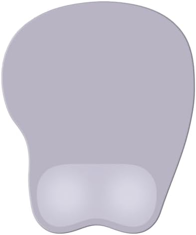 Ergonomic Mouse Pad,Non Slip Mousepad Wrist Rest Support for Office, Computer, Laptop & Mac(A-Grey)