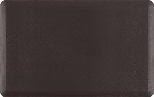 Hauteloom Kitchen Mat - Cushioned Anti Fatigue Rug - Waterproof, Non Slip - Standing and Comfort Desk/Floor Mats for House Sink Office - Brown - 20" x 32"