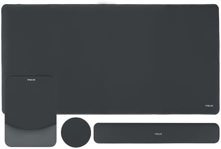 MOSISO Keyboard Mouse Pad Set, Large Gaming Mouse Pad&Keyboard Wrist Rest