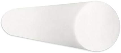 FoamRush 2" Diameter x 15" Long Premium Quality High Density Round Bolster Upholstery Foam Roller (Ideal for DIY Projects, Organizing, Decorating, Arts and Crafts) Made in USA