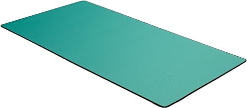 Gamer Boss - Gaming Mouse Pad - 36 x 17 Inches - 4mm Thick with Stitched Edges, Non-Slip Rubber Base, Premium Cloth Mousepad, Desk Mat for Laptop, Keyboard, Computer & PC (Extended Plus, Emerald)