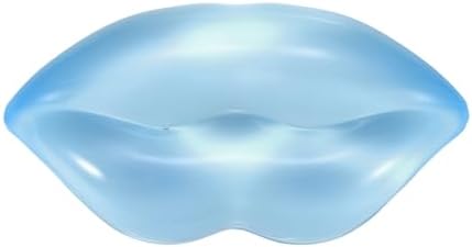 PATIKIL Gel Wrist Rest, Wrist Support for Mouse Lip Shape Ergonomic Mouse Pad Soft Silicone Support Comfortable Cushion for Computer Gaming Office Home, Bright Blue