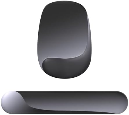 Wrist Rest for Keyboard and Mouse, Ergonomic Gel Computer Keyboard Wrist Rest with Memory Foam, Keyboard Wrist Support Pad for Long Hours of Work, Gaming, Studying-Relieve Wrist Pain (Black Suit)
