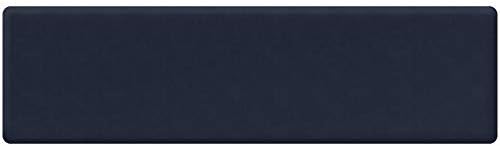NewLife by GelPro Anti-Fatigue Nonslip 1/2" Thick Hard Floor Utility Mat for Garage, Patio and Kitchen, 20" x 72", Leather Grain Navy