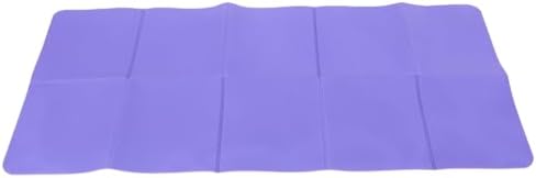 Foldable Fitness Mat, TPE Double Sided Anti Slip Workout Mat, Lightweight Portable Cushion for Yoga Dance Pilates Stretching At Home Office Travel Indoor Outdoor