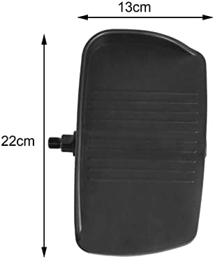 Generic 1 Pair Stair Stepper Replacement Pedals Indoor Exercise Bike Pedals Heavy Duty Durable Elliptical Machine Foot Pedals for Sports Home Office