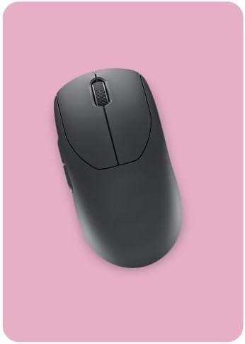 Small Mouse Pad, 6 x 8 Inch Mini Mouse Pad for Keyboard Tray Laptop Wireless Mouse Home Office Travel, Portable & Washable (Pink)