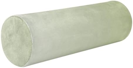 Yoga Meditation Bolster Pillow Neck Roll Pillow Insert Round Pillow Insert Cylinder Neck Pillow Back Support Sleeping Pillow Cyan Blue Gradient