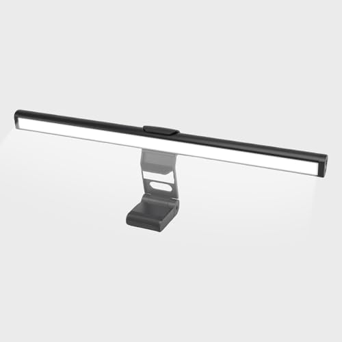 VBESTLIFE Monitor Light Bar, Eye Care Anti Glare USB Reading Mnitor Lamp, 3 Color Temperature Dimmable Desk Light for Home Office Gaming