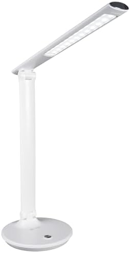 OttLite Emerge LED Sanitizing Desk Lamp with USB Charging, White