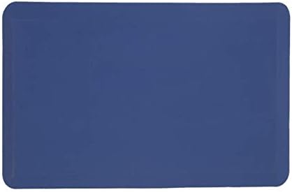 Mabel Home Anti Fatigue Floor Mat- 3 Size(20x32 & 20x39 & 24x70),16 Colors - Standing Desk Mat-Kitchen Floor Mat-Stain ResistantHome Non-Slip Bottom, Extra Soft (Azul, 20" x 32")