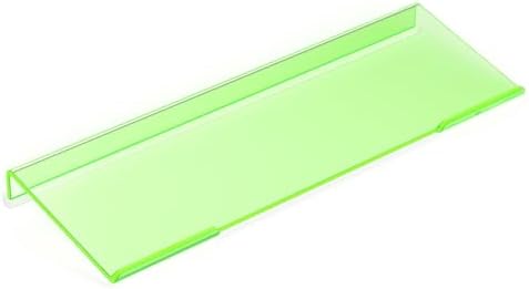 Richboom Epoptic Green Acrylic Tilted Computer Keyboard Holder for Easy Ergonomic Typing, Keyboard Stand for Office, Home, School, Fluorescent Green