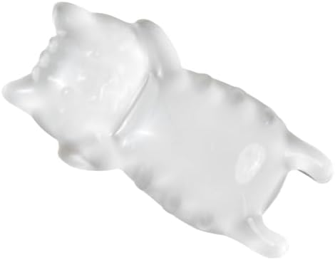 Ergonomic Gel Mouse Wrist Rest,Clear Cute Cat Mouse Wrist Rest