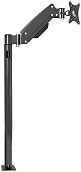 13"-27" LCD Monitor Floor Stand Sofa Side Fixed TV Mount Computer Monitor Holder Gas Spring Arm LD216A Loading 10kgs(LD216A Floor Mount)