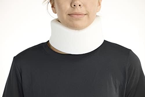 United Ortho 10002 Soft Neck Brace Cervical Collar, 2" Universal, White