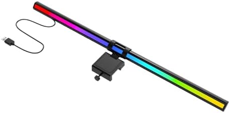 Anti Glare Computer Screen Lamp with Dimmable Brightness and Color Temperature for Gaming and Reading Touch Control Lamp