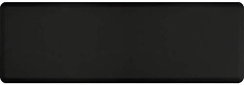 WellnessMats Original Anti-Fatigue Kitchen Mat, 72 Inch by 24 Inch, Black
