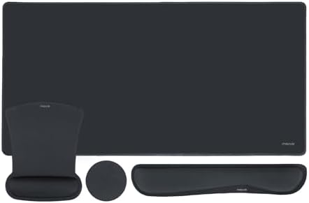 MOSISO Keyboard Mouse Pad Set, Large Gaming Mousepad&Keyboard Wrist Rest