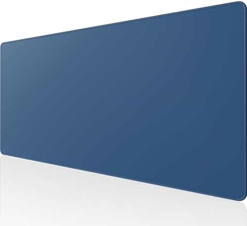 KTRIO Large Gaming Mouse Pad, Desk Mat, 31.5 x 15.7 in, Navy Blue, XXL