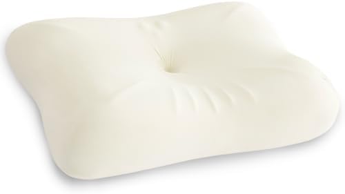 Cervical Pillow for Neck Pain Relief - Contour Memory Foam Pillow for Side and Back Sleepers, Dual Height 4.7" and 3.2" Ergonomic Orthopedic Neck Pillow, Medium-Firm Cervical Spine Support