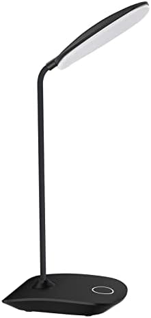 DEEPLITE LED Desk Lamp with Flexible Gooseneck 3 Level Brightness, Battery Operated Table Lamp 5W Touch Control, Compact Portable lamp for Dorm Study Office Bedroom, Eye-Caring and Energy Saving