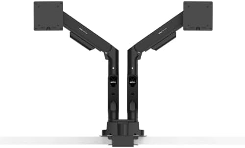 BenQ ErgoArm BDH01 Dual Monitor Arm for 2 Screens Up to 35'' & 44lbs. Black