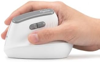 Ergonomic Mouse, Wireless Bluetooth Vertical Mouse with 3-Device Connectivity, 2.4GHz USB-A Receiver, Quiet Clicks, 7 Buttons, Adjustable DPI, Right Hand, for Windows Mac Laptop PC