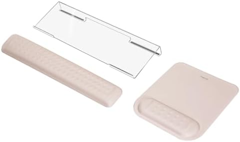 MOSISO Keyboard Stand&Wrist Rest Support for Keyboard &Mouse Pad Set