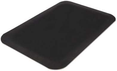 Guardian Pro Top Indoor Anti-Fatique Floor Mat, Rubber, 2'x3', Black